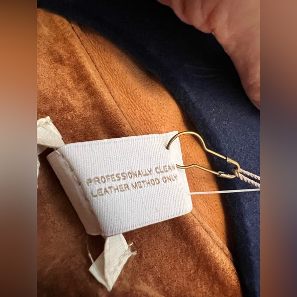 Chicos size 2 (Large) Suede Cascade Jory Jacket open front, NWT - Picture 9 of 9